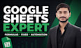 be your google sheets expert