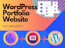 create a portfolio website with wordpress