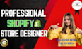 build shopify dropshipping store or website