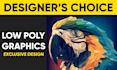 design geometric, low polygonal, line art design for you