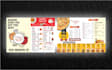 design digital menu paper menu for restaurant
