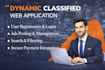 develop dynamic classified web application