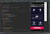 implement your mobile application UI using flutter