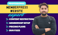 setup and customize your membership website with memberpress