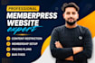 setup and customize your membership website with memberpress