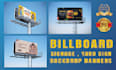 design billboard banner, yard sign, ready for print