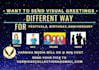 digital marketing poster  inviting card