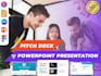 design modern pitch deck and presentation