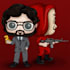 make funky funko pop art