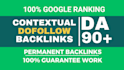 do contextual backlinks da dr 90 plus
