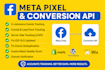 setup meta pixel conversion API, facebook pixel server side tracking with GTM