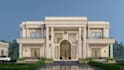design exterior in 3d revit and sketchup and render