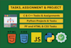 do your python and cpp projects