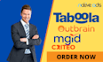 setup taboola, outbrain criteo native ads campaign mgid