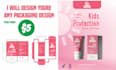 make a packaging design and photoshop editing