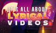 create a modern, professional animated lyric video