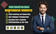 design and develop a modern responsive wordpress website and woocommerce store