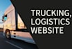 design moving, trucking company website in wordpress