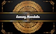 create a luxury mandala geometry logo design