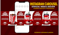 do social media and carousel design in 12 hours