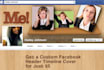 create a unique custom facebook timeline or page cover header