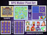 make you custom rpg maker sprites, portraits, and tilesets