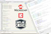 programme  pic microcontroller in microc and mplabx