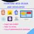 design a modern and responsive  website