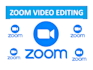 edit, cut, split zoom meeting videos, interviews and webinar