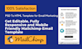 do responsive klaviyo and mailchimp email template design