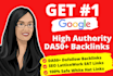 build high da SEO dofollow contextual backlinks