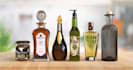 design glass and plastic bottles and jars