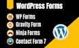 create attractive contact forms using gravity forms, wpforms