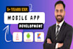 build android mobile apps using kotlin, java and flutter