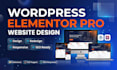 design or redesign your wordpress elementor pro website