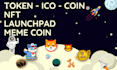 design crypto meme coin, nft, presale token website