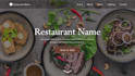 create your restaurant booking and delivery website