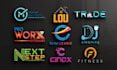 do wordmark, corporate logo custom design or minimalist business branding