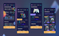 do app UX UI design and wireframing in figma