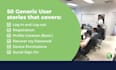 deliver the user stories for login, sso, register, logout