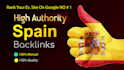 do 25 spanish high da dofollow authority backlinks,link building spain seo