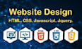 design one page website