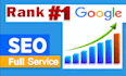 provide full SEO package including technical, on page, off page