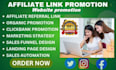 do link promotion affiliate program and affiliate marketing