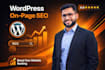wordpress on page SEO and fix technical issues
