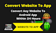 convert website to android app using webview