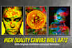 create amazing canvas wall art designs