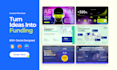 design a professional investor pitch deck within 24 hours