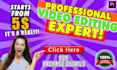 professionally edit vlog, travel, youtube, cinematic videos