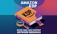do amazon KDP category, keywords and niche research for low content books